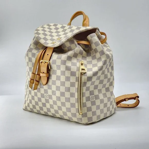 Louis Vuitton Sperone Backpack in Damier Azur Canvas | Excellent Condition - Picture 4 of 13